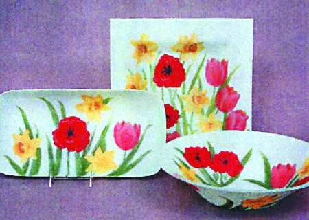 Spring Garden (Frosted Glass) by Block