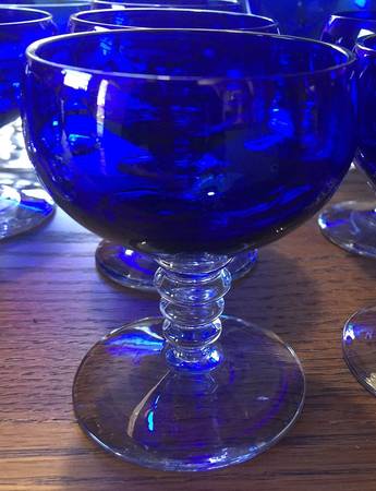660 Cobalt Blue Champagne/Tall Sherbet