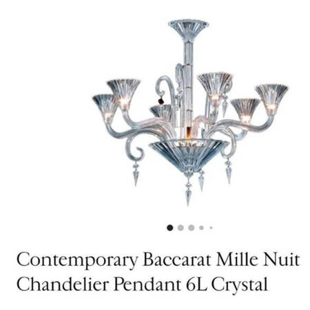 Mille Nuits 6 Arm Chandelier