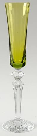 Mille Nuits Olive Green Fluted Champagne