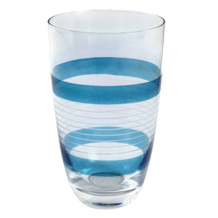 Tier Blue Highball Glass