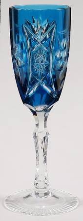Vineyard Grape Aqua Fluted Champagne
