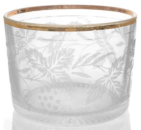Decoration 806 Clear (Gold Trim) Ice Bucket
