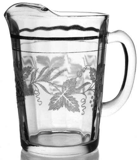 Decoration 806 Clear (Gold Trim) 26 Oz Pitcher