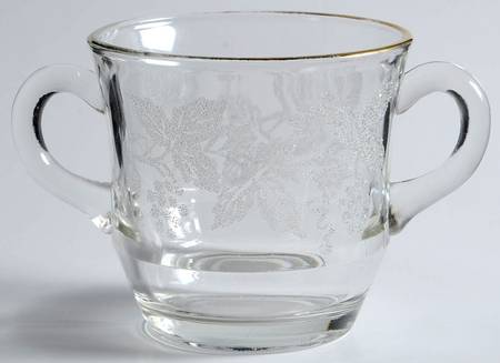 Decoration 806 Clear (Gold Trim) Sugar-Open