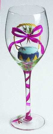 Twelve Days of Christmas Water Goblet