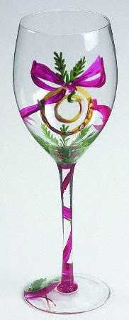 Twelve Days of Christmas Water Goblet