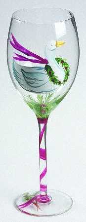 Twelve Days of Christmas Water Goblet