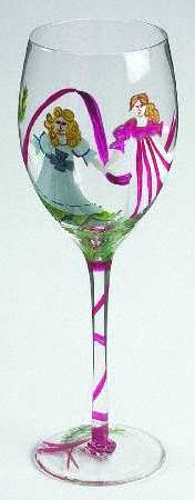 Twelve Days of Christmas Water Goblet