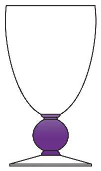 Contour Amethyst (Stem) by Bryce