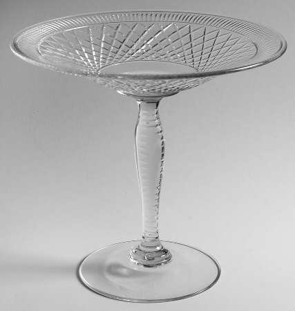 735-2 Round Compote (Height X Width)