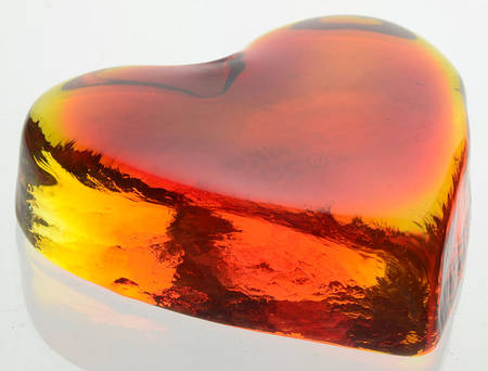 Animals & Figurines #902 3" Heart Paperweight