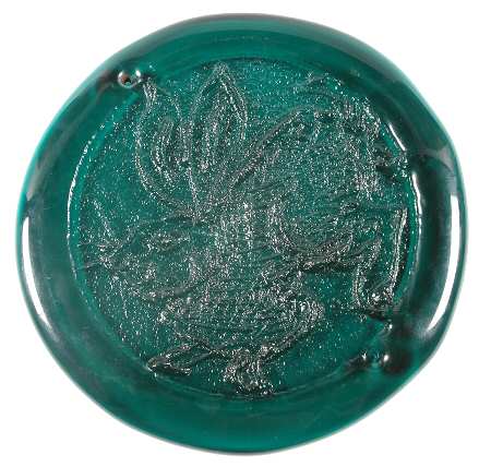 Animals & Figurines #65G Rabbit Decorative Disk