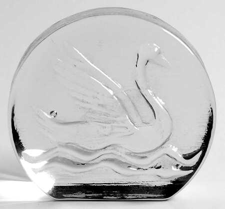 Animals & Figurines Swan Paperweight
