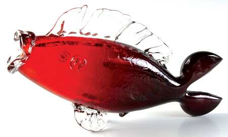 Animals & Figurines Open Mouth Fish
