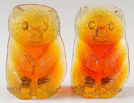 Animals & Figurines (Set of 2) Bear Bookends
