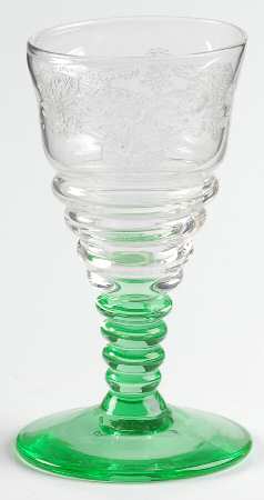 ETCH 535-1 (Stem # Bry20) Cordial Glass