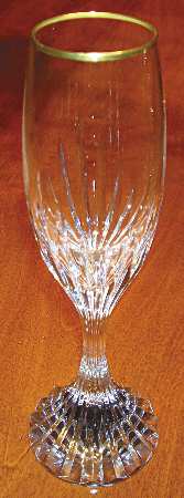 Massena Gold Fluted Champagne