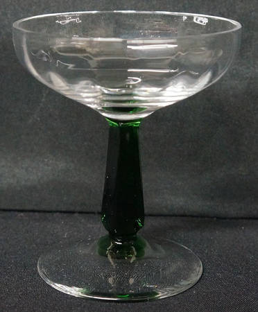 Holiday (Green Stem) Champagne/Tall Sherbet