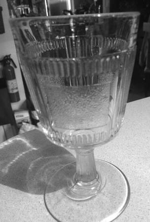 Pleat and Panel Clear Wine Glass