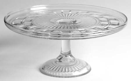 Three Stories 9" Diameter Pedestal Cake Stand