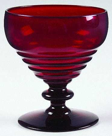 Georgian Ruby Low Sherbet