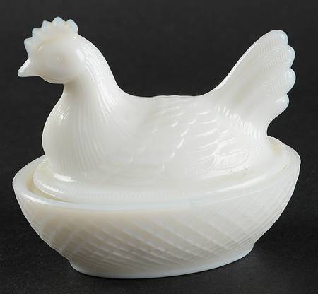 Animals & Figurines 3" Hen on Nest