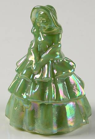 Animals & Figurines Colonial Lady with Bonnet Bell