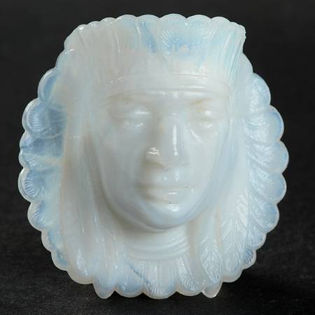 Animals & Figurines Indian Head Toothpick Holder