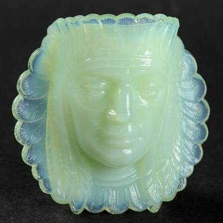 Animals & Figurines Indian Head Toothpick Holder