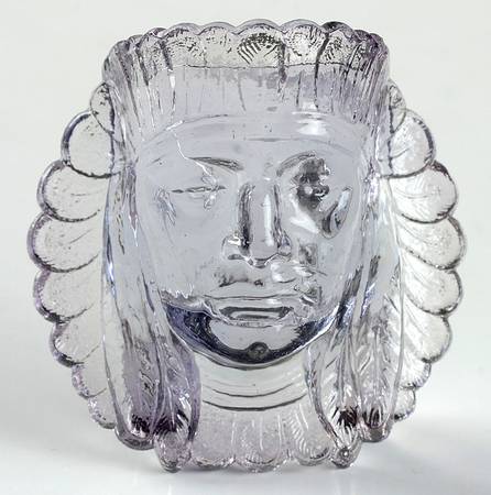 Animals & Figurines Indian Head Toothpick Holder