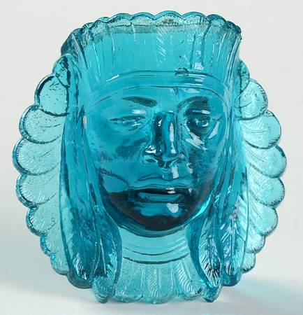 Animals & Figurines Indian Head Toothpick Holder