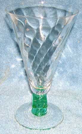934-3 (Green Stem, Swirl Optic) by Bryce
