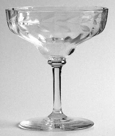 Cut 887-1 Champagne/Tall Sherbet