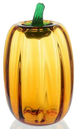 Blenko Fruits & Vegetables #6618T 7"-8" Tall Pumpkin
