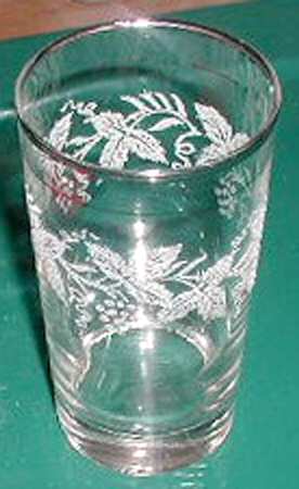 Decoration 806 Clear (Platinum Trim) Highball Glass