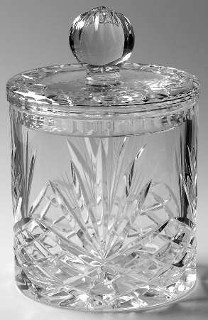 Oxford (Smooth Stem) Biscuit Barrel & Lid