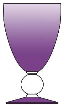 Contour Amethyst (Bowl and Foot) by Bryce
