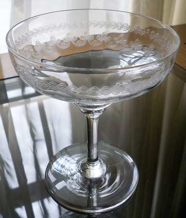 Etch 374 (Non-Optic) Champagne/Tall Sherbet