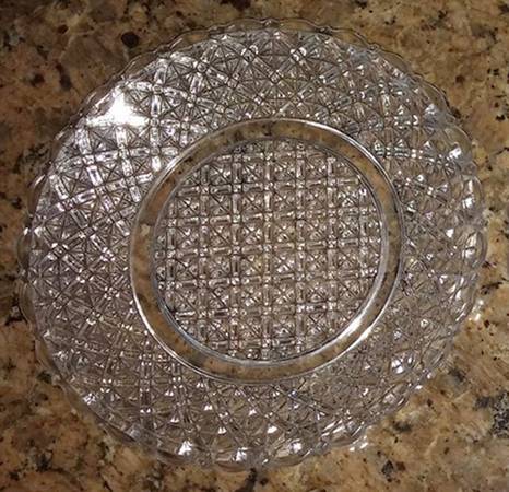 Fine Cut Clear Bread & Butter Plate