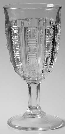 Panelled Long Jewels by Bellaire Goblet 