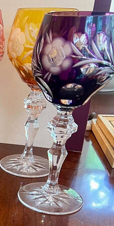BEZ4 Purple Water Goblet
