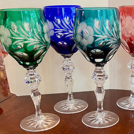 BEZ4 Green Water Goblet