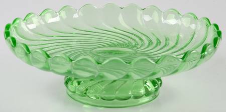 Swirl Green by Baccarat
