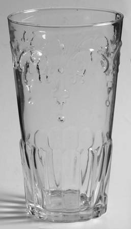 Pressed Glass Flat Tumbler
