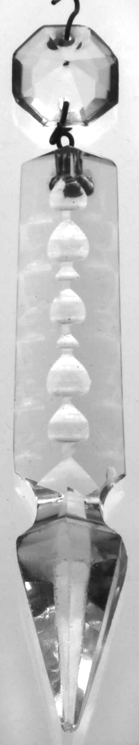 Medallion 4" Spear Head Prism