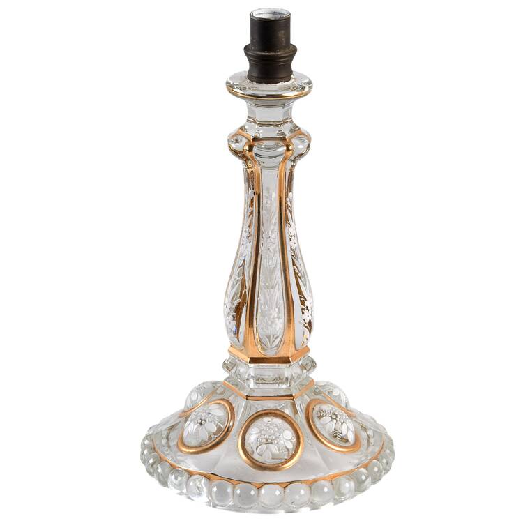 Medallion 10" Tall Candelabra Base