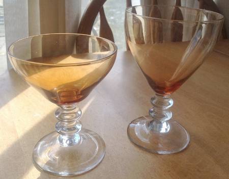 688 Amber Champagne/Tall Sherbet