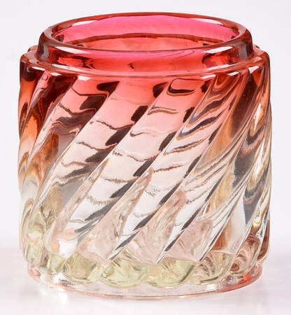 Swirl Rose Round Box No Lid