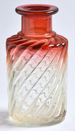 Swirl Rose Perfume Bottle No Stopper